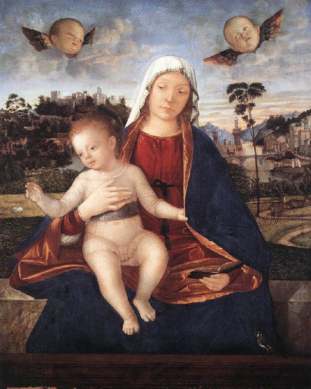 CARPACCIO, Vittore Madonna and Blessing Child fdg oil painting picture